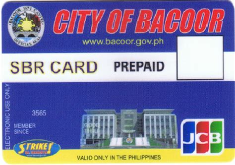 sbr card bacoor benefits|Special Bacoor Resident's CARD .